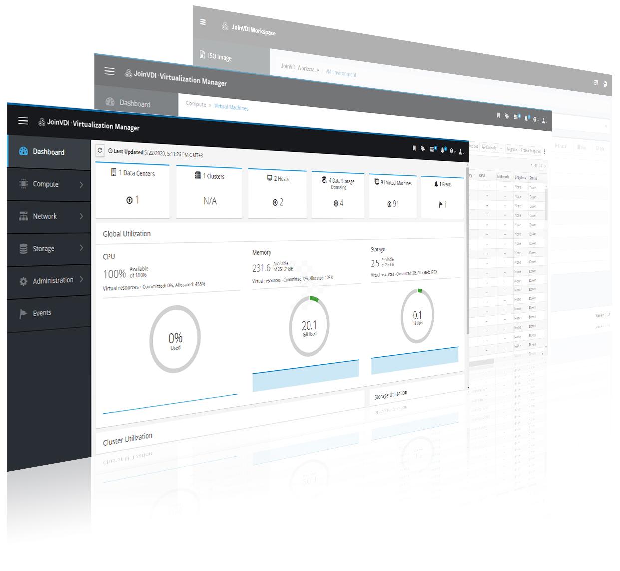 Cơ sở hạ tầng của máy tính ảo - Giải pháp VDI 2 VDI solution 1