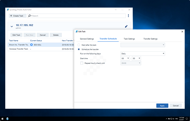 Tốc độ truyền dữ liệu cực nhanh với Presto File Server của NAS Synology - Giải Pháp Làm Việc Từ Xa 9 high speed 01