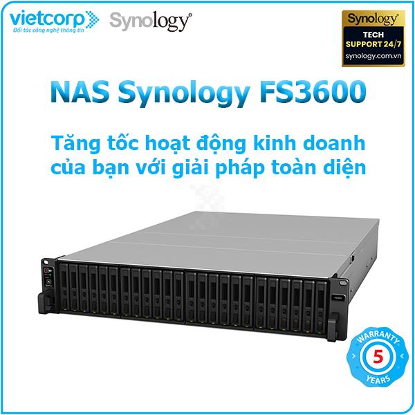 Thiết bị lưu trữ Nas Synology SA3600