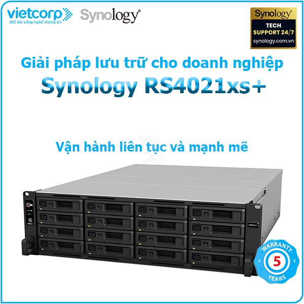 Giới thiệu thiết bị lưu trữ NAS Synology RS4021xs+ 1
