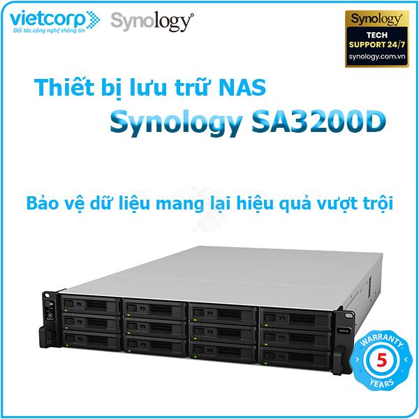 Thiết bị lưu trữ NAS Synology SA3400