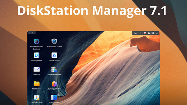 Giới thiệu về DiskStation Manager 7.1 25 Giới thiệu về DiskStation Manager 7.1 1