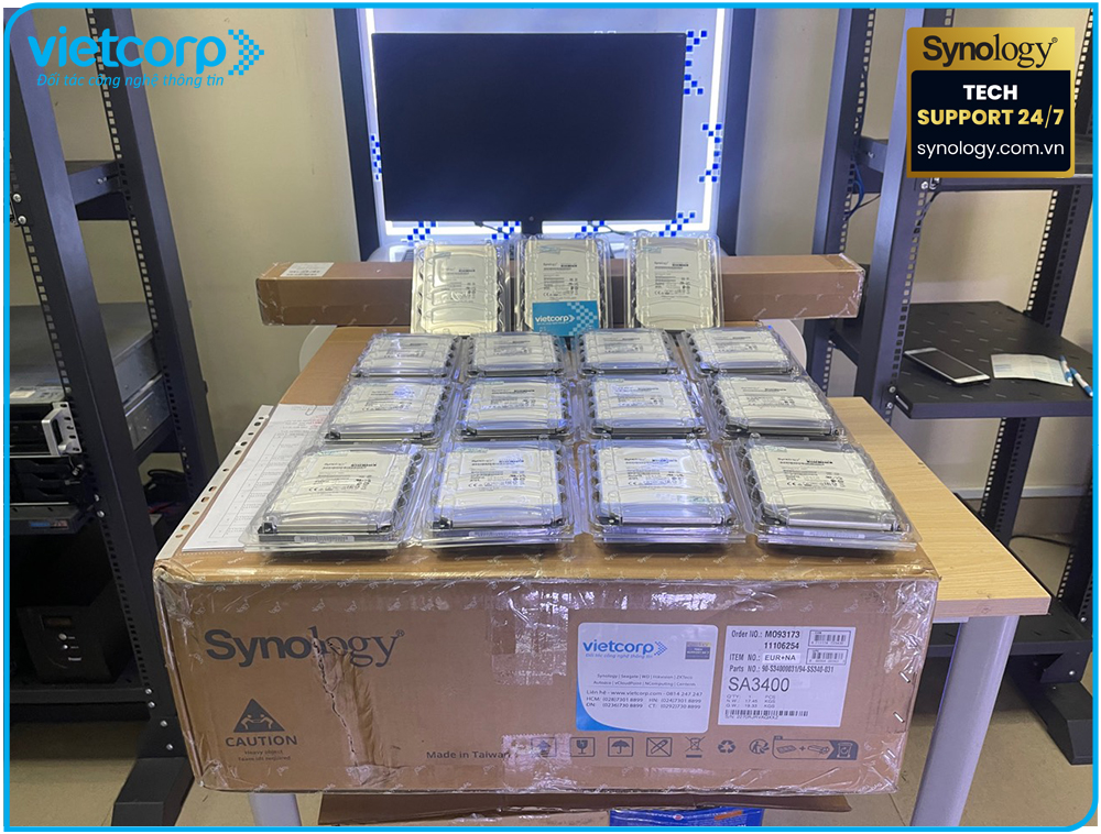 VIETCORP cung cấp hệ thống NAS Synology cho công ty YEAH1