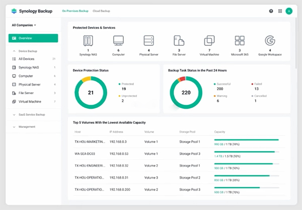 Các tính năng mới cải tiến trên Synology DSM 7.2 11
