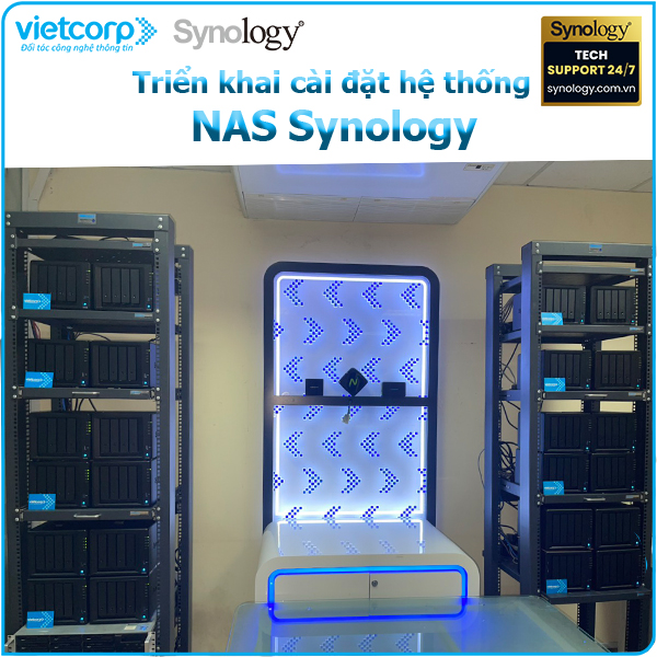VIETCORP Triển khai cài đặt hệ thống NAS Synology 2