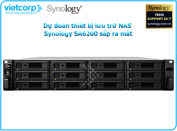 Dự đoán thiết bị lưu trữ NAS Synology SA6200 sắp ra mắt 1