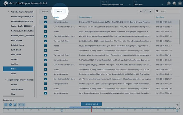 Active Backup for Microsoft 365 5 Active Backup for Microsoft 365 5