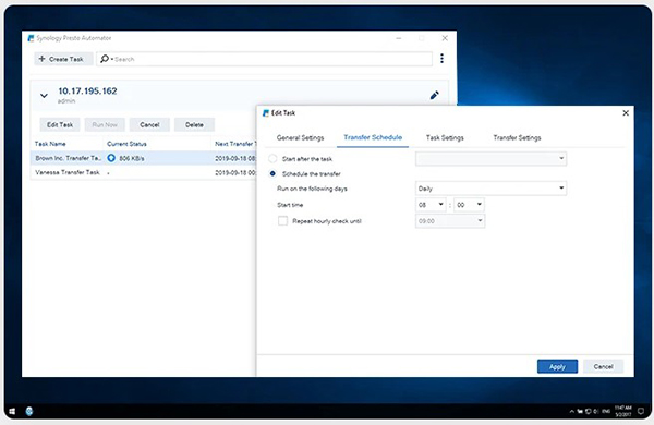Synology Presto Giải pháp truyền tập tin tức thì 7 Synology Presto Giải pháp truyền tập tin tức thì 7
