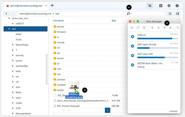 Synology Presto Giải pháp truyền tập tin tức thì 5 Synology Presto Giải pháp truyền tập tin tức thì 5