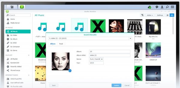 Audio Station - Thưởng thức các bài hát chất lượng cao trên NAS Synology của bạn 15 Audio Station - Thưởng thức các bài hát chất lượng cao trên NAS Synology của bạn 5