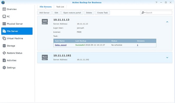 Bảo vệ dữ liệu doanh nghiệp của bạn với giải pháp Synology 22 Bảo vệ dữ liệu doanh nghiệp của bạn với giải pháp Synology 6
