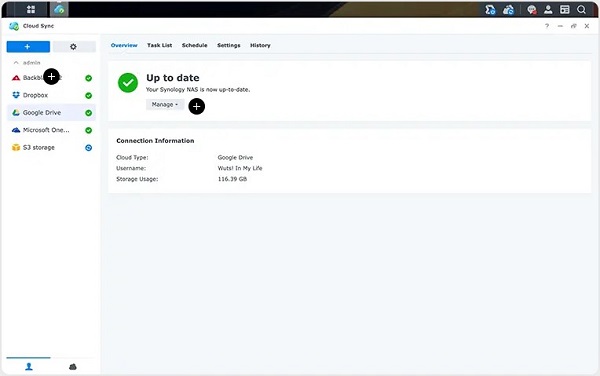 Synology Cloud Sync Giải pháp đồng bộ đám mây hiệu quả 9 Synology Cloud Sync Giải pháp đồng bộ đám mây hiệu quả 3