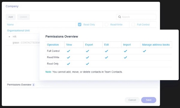 Synology Contacts - Tạo, quản lý, đồng bộ và chia sẻ danh bạ của bạn với bất kỳ ai 4