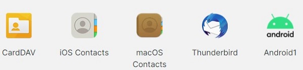 Synology Contacts - Tạo, quản lý, đồng bộ và chia sẻ danh bạ của bạn với bất kỳ ai 6