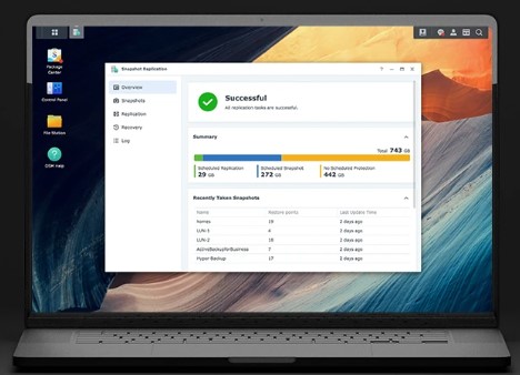 Synology Snapshot Replication bảo vệ dữ liệu và đảm bảo hoạt động kinh doanh liên tục cho doanh nghiệp của bạn 1