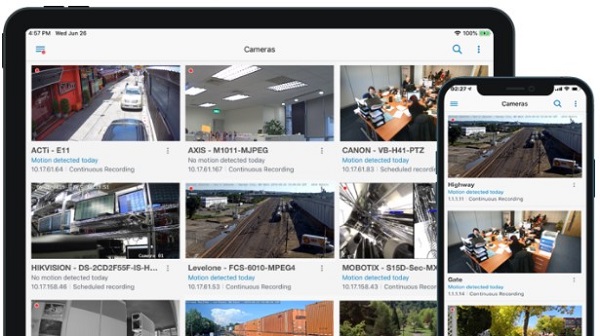 Giám sát trên thiết bị di động toàn diện với Synology DS cam 2