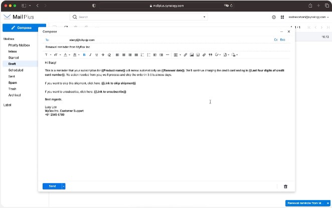 Nâng cao hiệu quả làm việc với Synology MailPlus 8