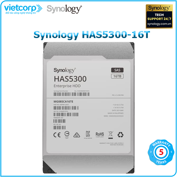 o cung hdd synology HAS5300 16T 1