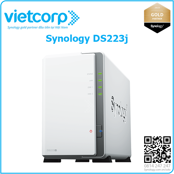 Synology® ra mắt DiskStation® DS223j
