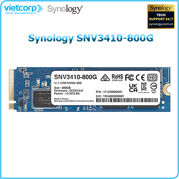 o cung ssd synology SNV3410 800G 1