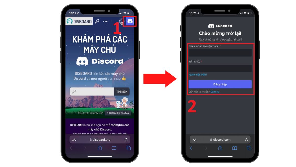 server-discord-dien-thoai