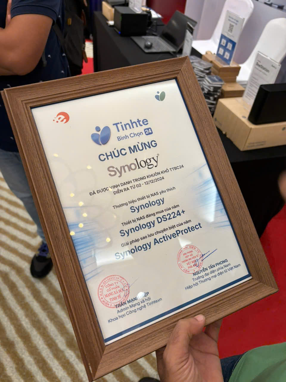 Synology đạt giải thưởng Tinh tế Bình chọn 2024 1 Synology-vinh-danh-tinh-te-binh-chon-tai-pc-day-2024