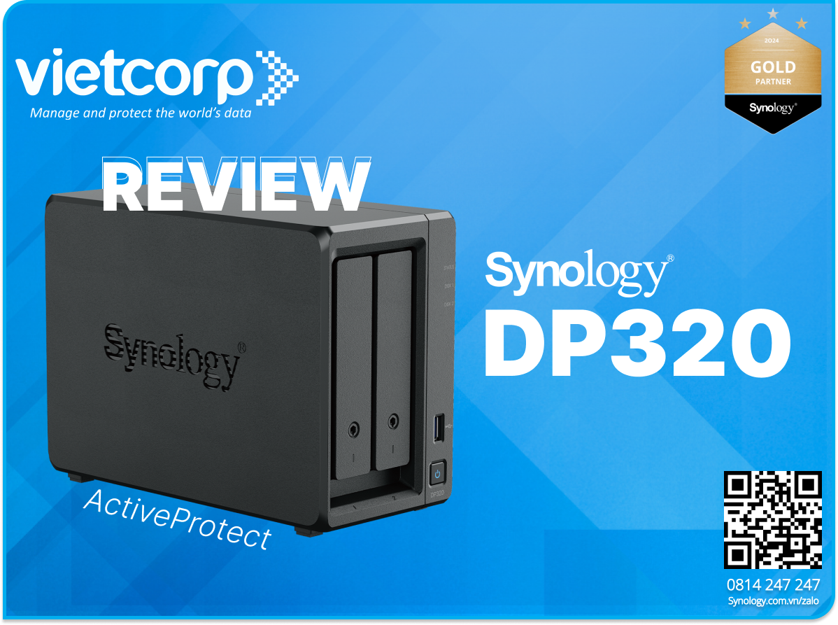 Review NAS Synology DP320 Active Protect