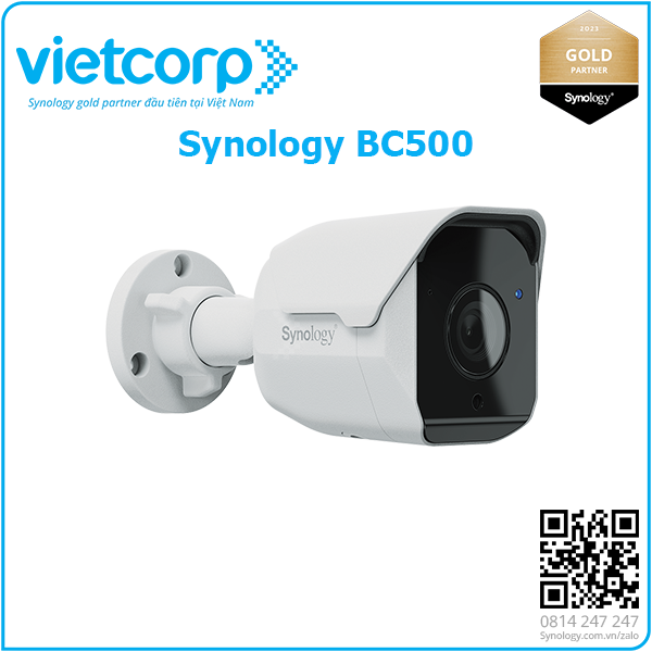Camera AI Synology BC500 Vietcorp ICT