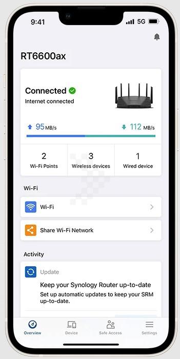Synology RT6600AX 15