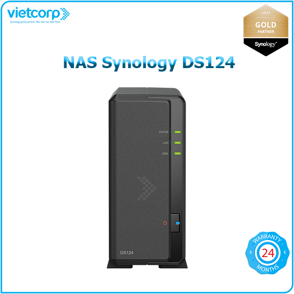 Thiết bị lưu trữ NAS Synology DS124