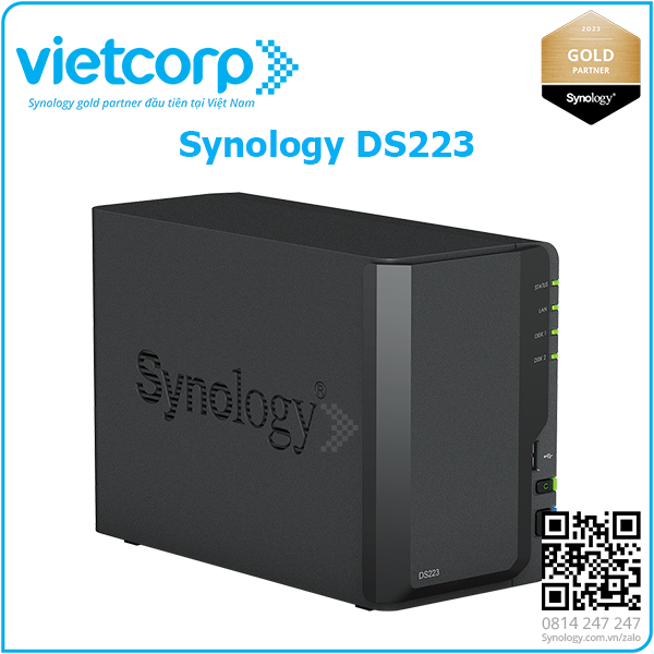 Synology DiskStation DS218 + WDサーバー用HDD Synology DS224+ (2 x