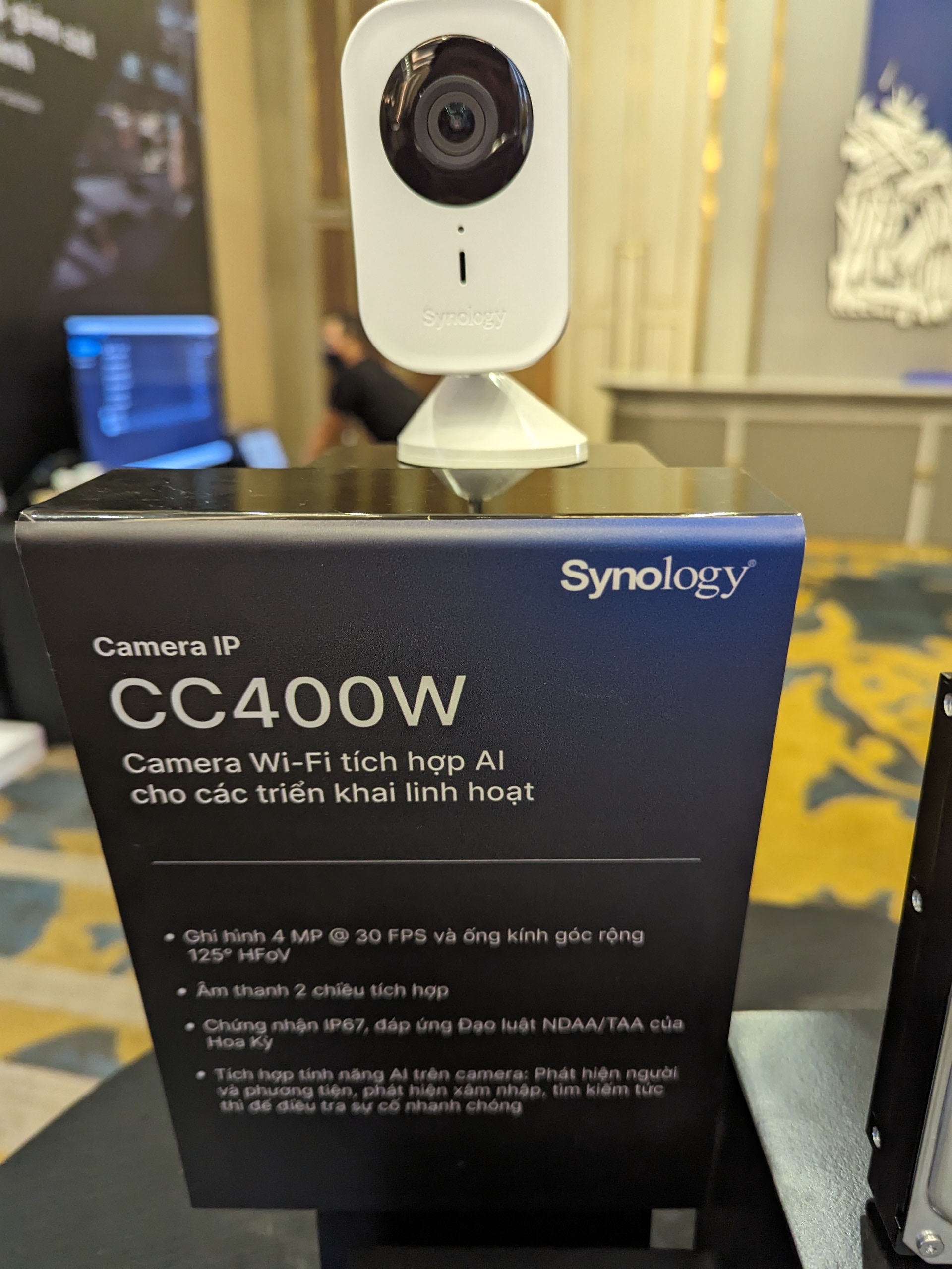 Camera IP AI Synology CC400W 1
