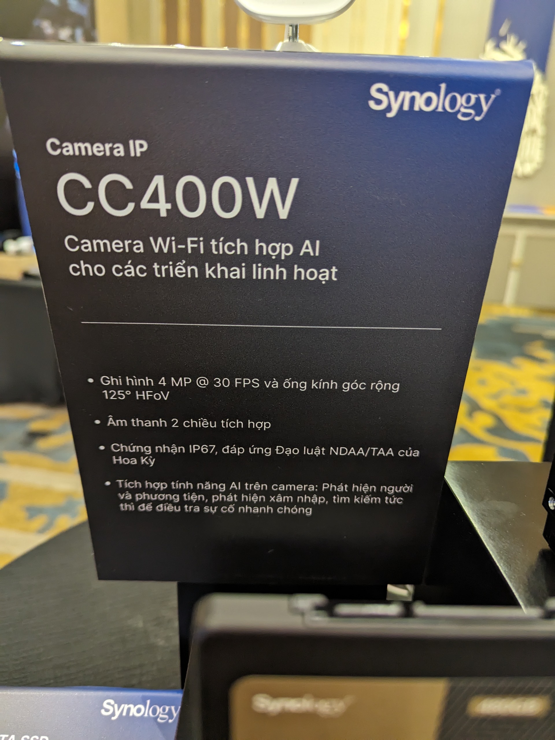 Camera IP AI Synology CC400W 2